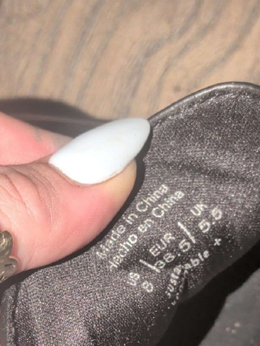 Call It Spring Black Chain-Trim Loafers - Picture 4 of 4